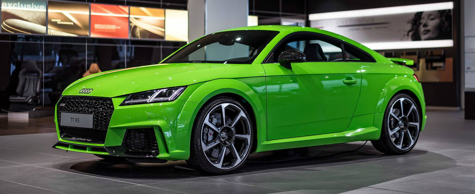 Extravaganta celor de la Audi pentru noul TT-RS. Nu, nu a suferit o supradoza de raze gama Extravaganta celor de la Audi pentru noul TT-RS. Nu, nu a suferit o supradoza de raze gama