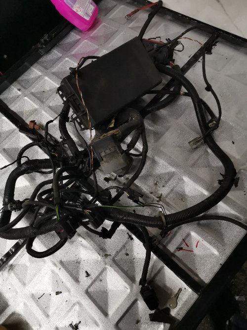 F1262 INSTALATIE ELECTRICA + TABLOU LUMINI ABS 2M5T-14K733-GH 98AG-14A142-AD 98AG-14A099-CA FORD FOC...