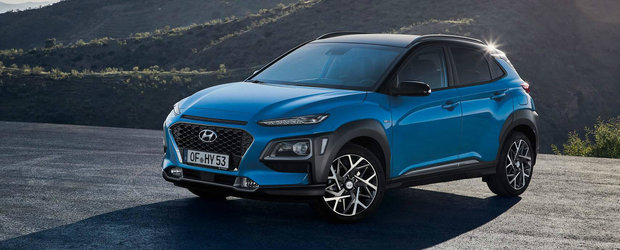 Fa cunostinta cu noua Hyundai Kona Hybrid. SUV-ul coreenilor promite 141 CP si consum de 3.9 litri