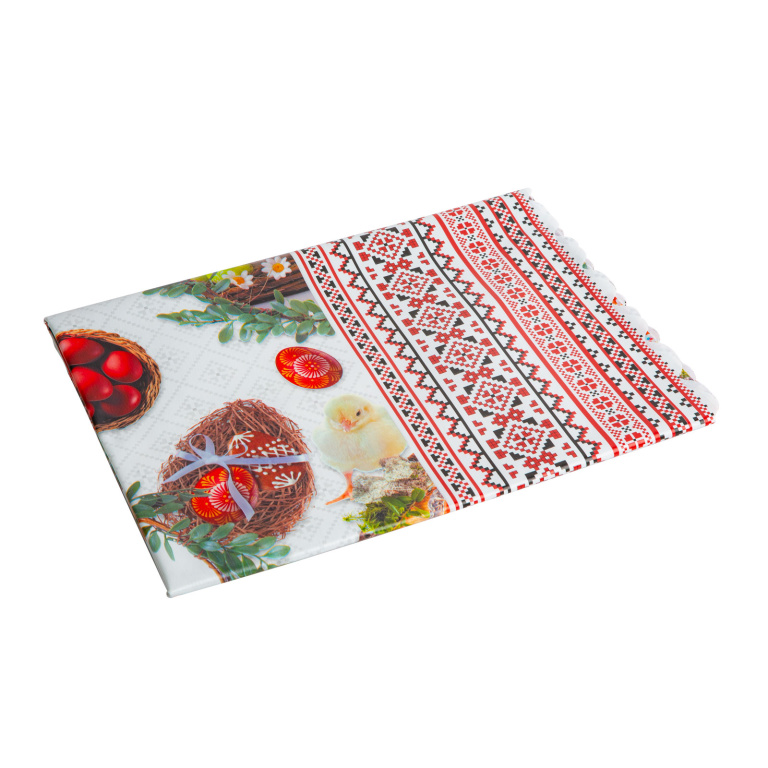 Față de masă - model „Picnic de Paști” 57999F
