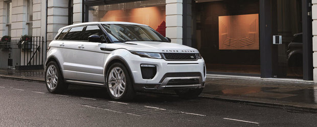 Facelift pentru Range Rover Evoque. Noul model consuma 4.2 litri la 100 km