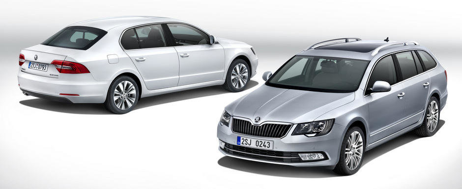 Facelift pentru Skoda Superb