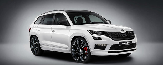 Familia Skoda RS se mareste in 2018. SUV-ul Kodiaq va primi o versiune de performanta