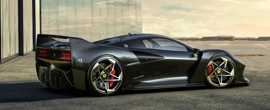 Fanii FERRARI viseaza cu ochii deschisi. Asa ar arata legendarul F40 in epoca moderna Fanii FERRARI viseaza cu ochii deschisi. Asa ar arata legendarul F40 in epoca moderna