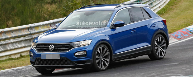 Fanii Volkswagen se roaga deja sa intre in productie. Noul T-Roc R de 310 cai iese in premiera in teste