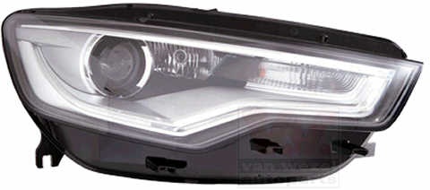 Far bi-xenon adaptiv dreapta Audi A6 2010-2014