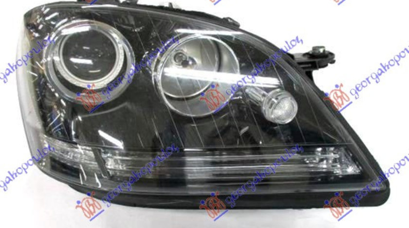 Far Bi-Xenon AFS Dreapta Mercedes ML (W164) 2005 2006 2007 2008 2009 2010 2011