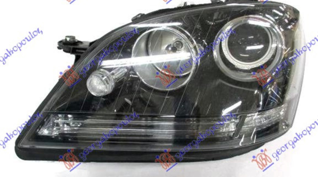 Far Bi-Xenon AFS Stanga Mercedes ML (W164) 2005 2006 2007 2008 2009 2010 2011