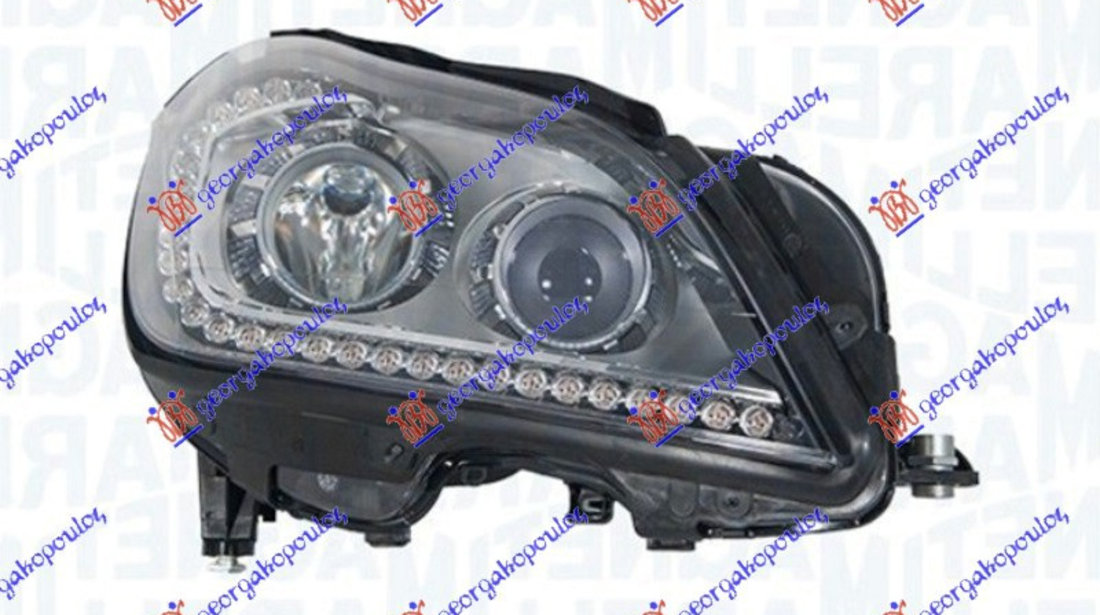 Far Bi-Xenon Dreapta Electric Cu Led DRL Mercedes CLS W218 Coupe 2010-2011-2012-2013-2014