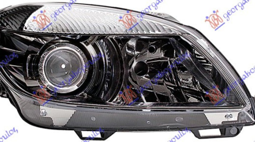 Far Bi-Xenon Dreapta Skoda Fabia 2010 2011 2012 2013 2014