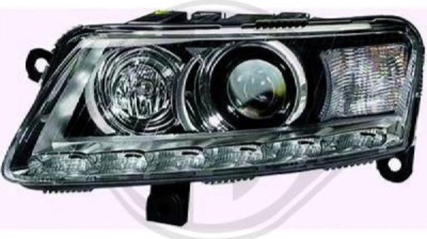 Far bi-xenon led adaptiv dreapta Audi A6 2008-2010