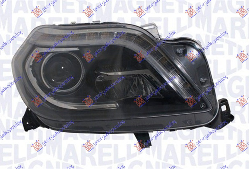 Far Bi Xenon - Mercedes Gl (X166) 2012 , A1668208061