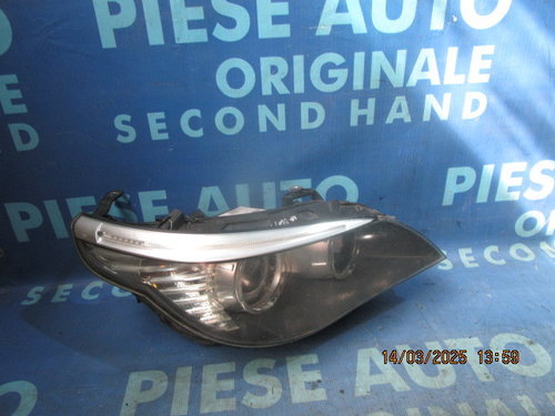 Far BMW E60 2008; 7177730 (volan dreapta, doar lupa)