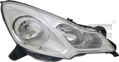 Far CITROEN C3 II (2009 - 2016) TYC 20-12257-05-2 piesa NOUA