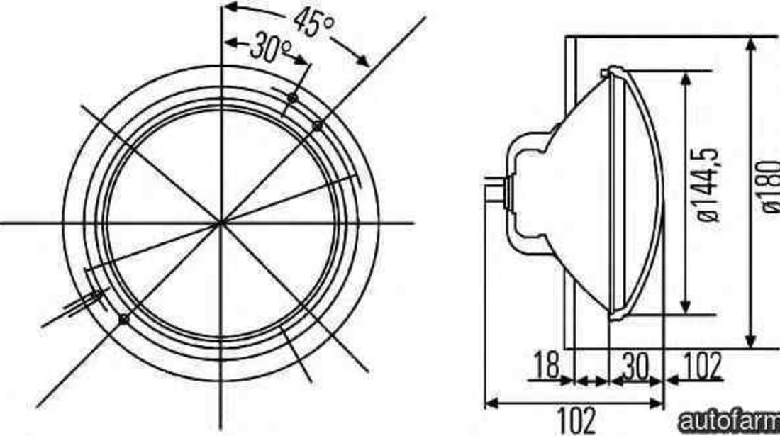 Far DEUTZ-FAHR AGROPRIMA HELLA 1A3 003 370-041