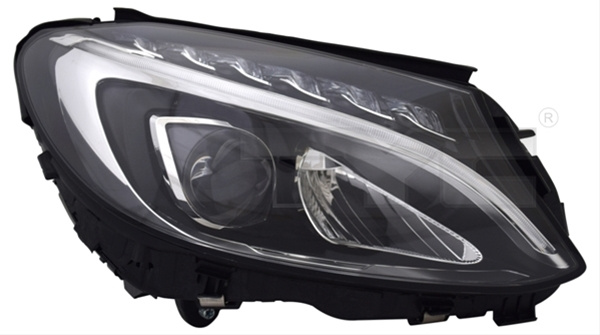 Far Dr Elec Led Drl W205//s205 20132018 Tyc Mercedes-Benz 20-16549-06-9
