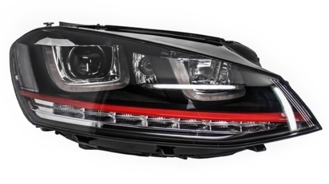 Far Dreapta Am Volkswagen Golf 7 2012→ 3D LED R20 GTI Design HLVWG7GTILED