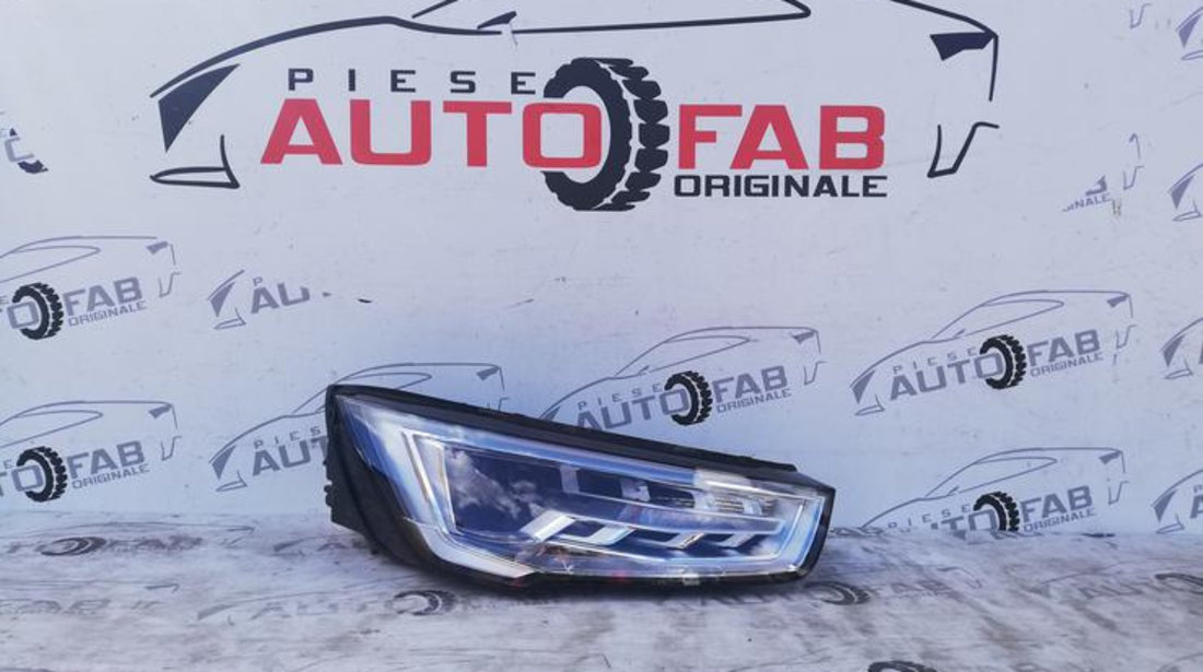 Far dreapta Audi A1 8X Facelift Bixenon-LED 8XA941006 an 2015-2016-2017-2018 stare buna fara defecte EFQME55M2B