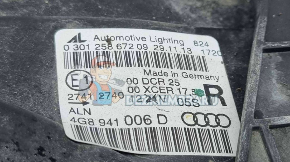Far dreapta Audi A7 Sportback (4GA) [Fabr 2011-2017] 4G8941006D