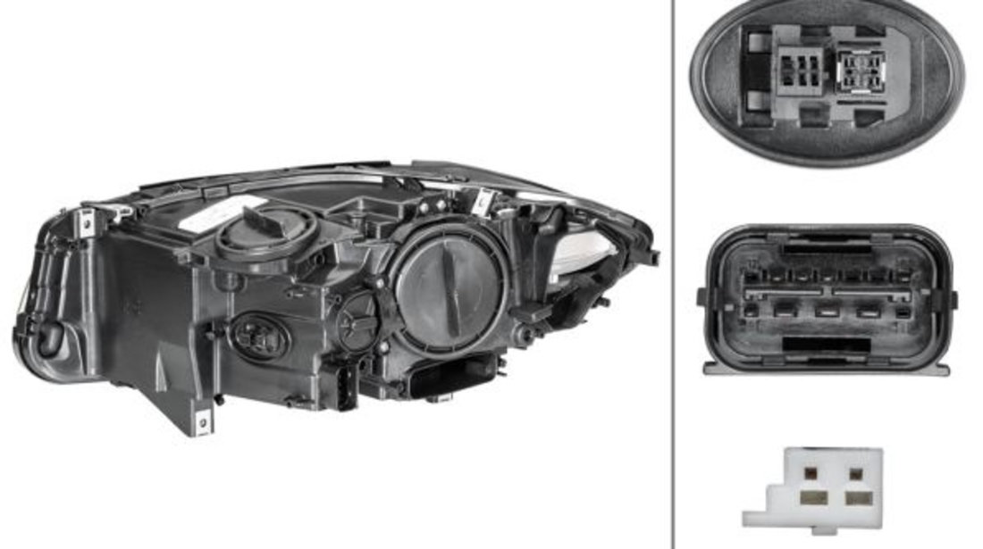 Far Dreapta Bi-Xenon Hella Bmw Seria 5 F10 2009-2013 1ZS 010 131-621