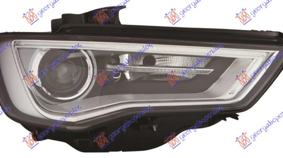 Far Dreapta Bi-Xenon LED Audi A3 2012 2013 2014 2015 2016