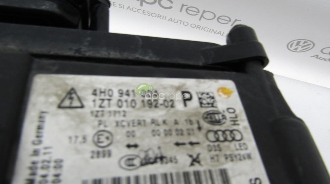Far dreapta BiXenon Adaptive Audi A8 4h (2010 - 2014) Original 4H0941004P