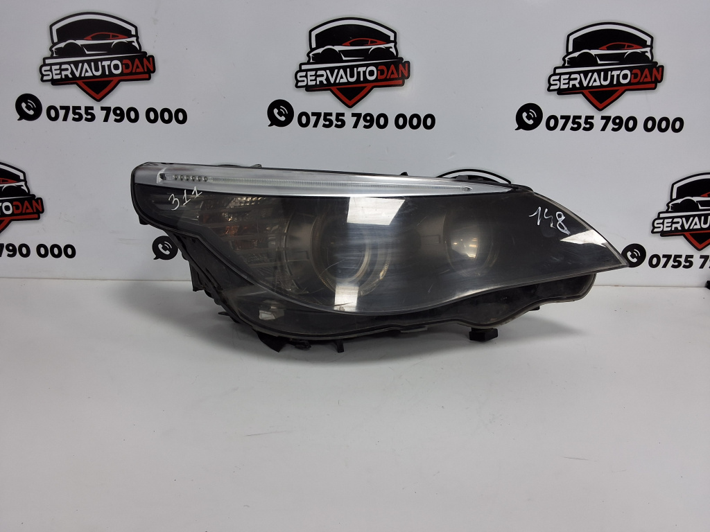 Far dreapta BMW Seria 5 (2003-2010) [E60] 2.0 Motorina 2008, FACELIFT / VOLAN STANGA / 7177730-08 / HALOGEN