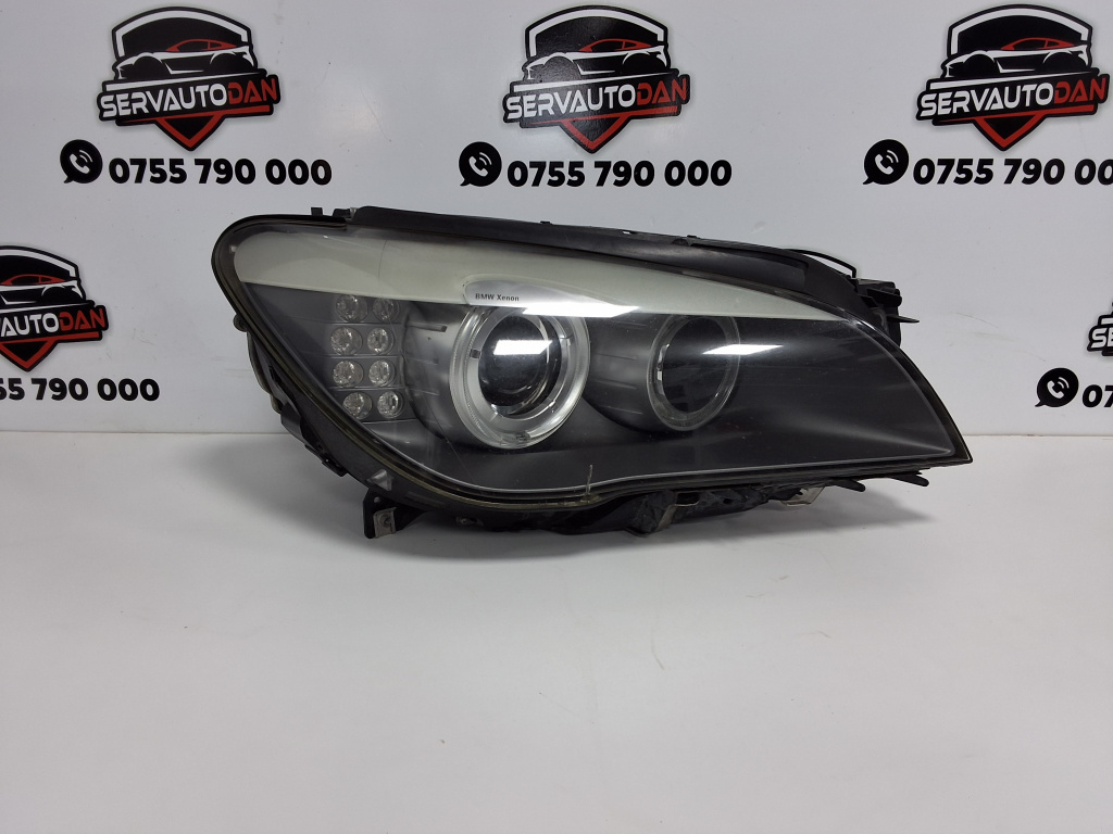 Far dreapta BMW Seria 7 (2008-2015) [F01, F02] 3.0 Motorina 2012, BIXENON / VOLAN DREAPTA / 7182140