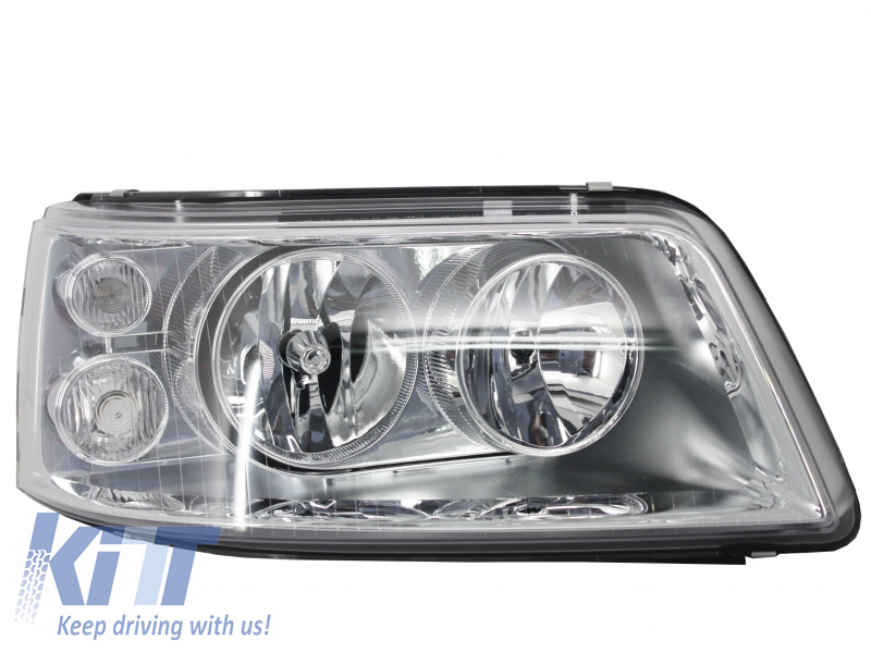 Far Dreapta compatibil cu VW Transporter T5 (2003-2009) Fundal Crom 2272982