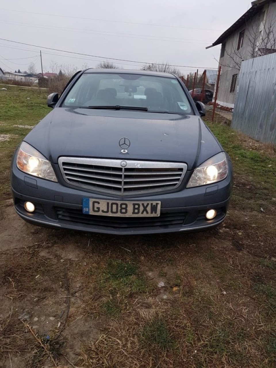 Far dreapta complet fara xenon mercedes benz c-class w204 2007-2012