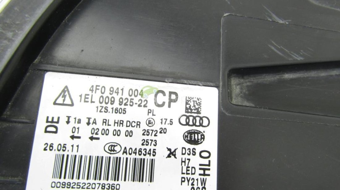 Far dreapta complet Original Audi A6 4F Facelift cod 4F0941004CP