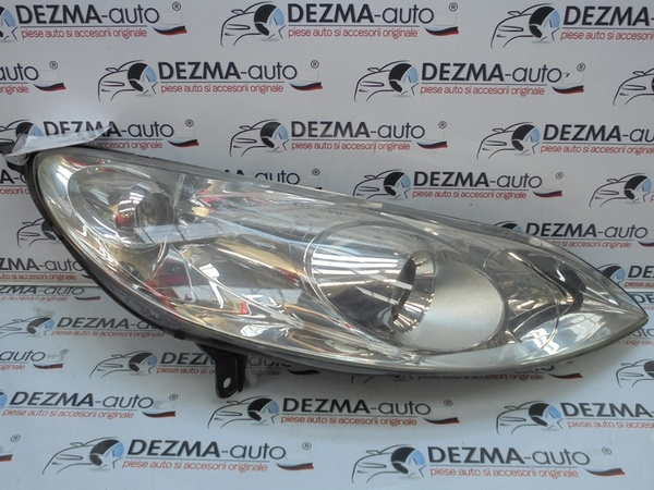 Far dreapta cu lupa, 9660236080, Peugeot 407 SW (6E) (id:252524)
