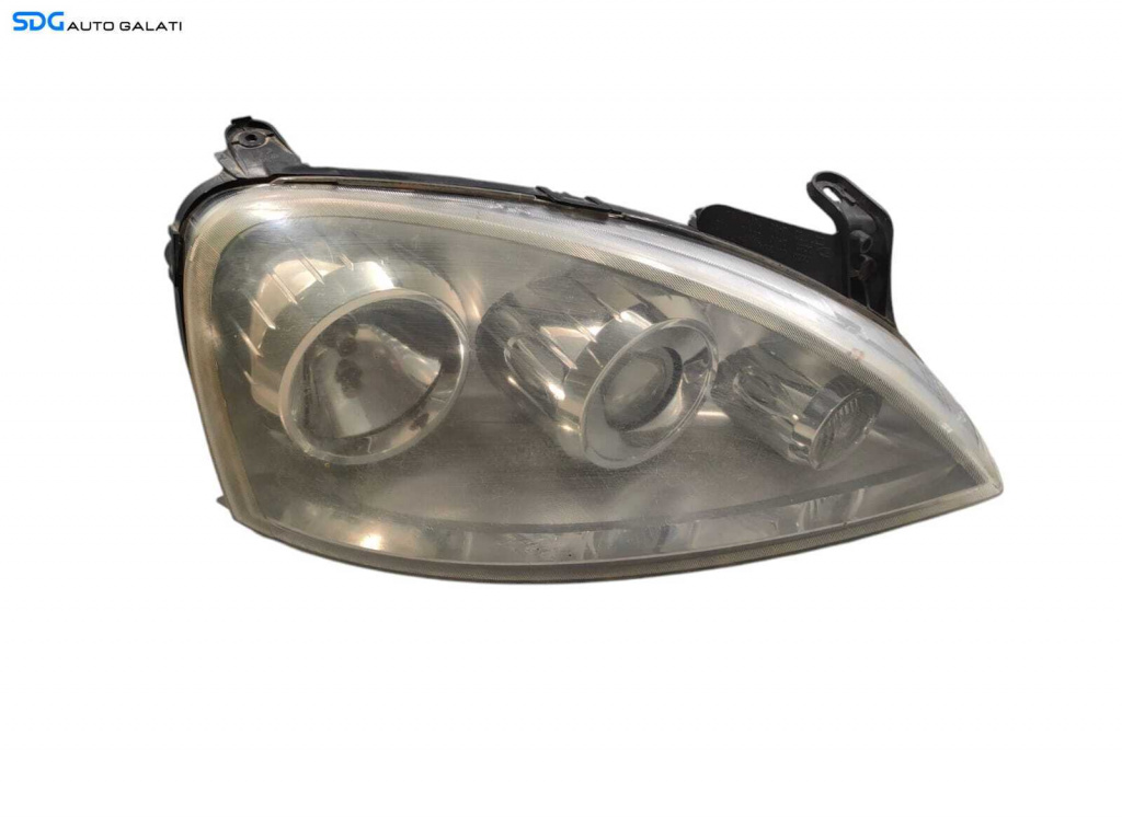Far Dreapta cu Lupa EUROPA FARA Xenon Opel Corsa C 2000 - 2006 Cod 13100536 13100536GT [LR0707]