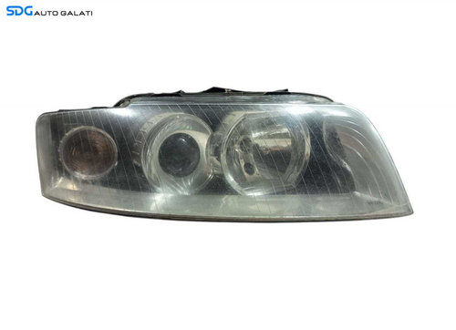 Far Dreapta cu Lupa FARA Xenon EUROPA Audi A4 B6 2001 - 2005 Cod 8E0941004F (Urechi Superioare Lipsa...