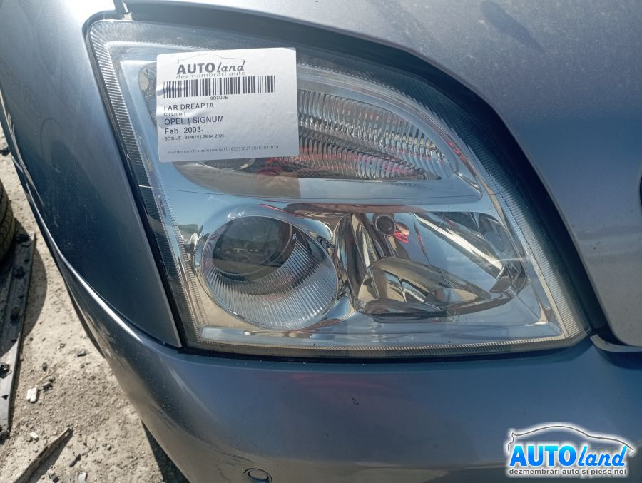 Far Dreapta Cu Lupa Opel SIGNUM 2003