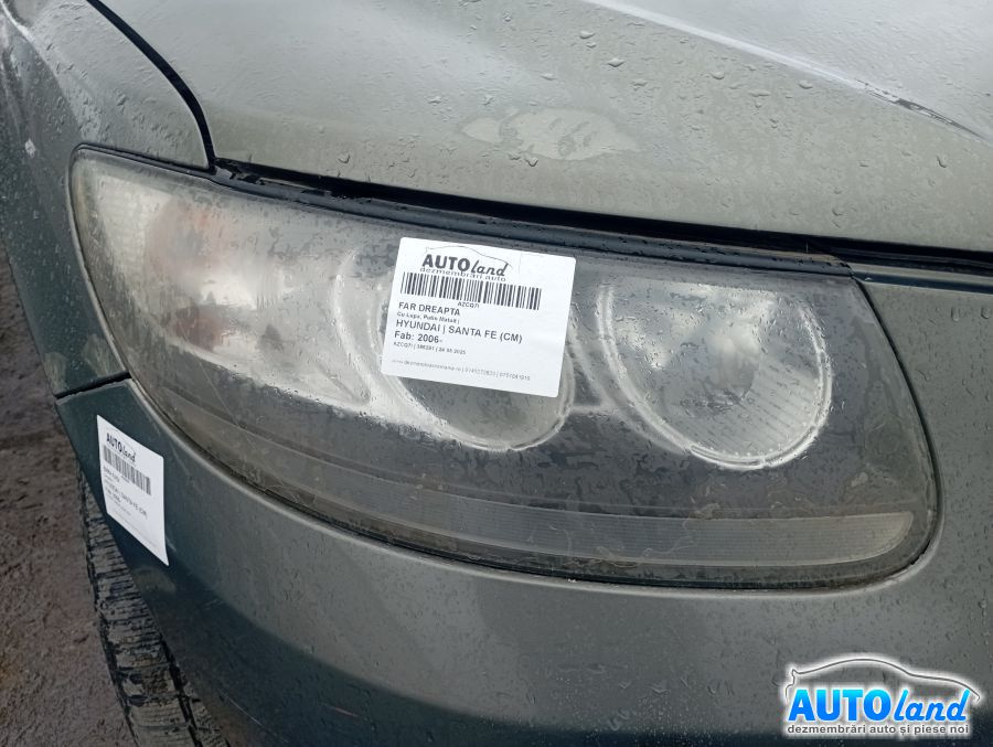 Far Dreapta Cu Lupa, Putin Matuit Hyundai SANTA FE CM 2006