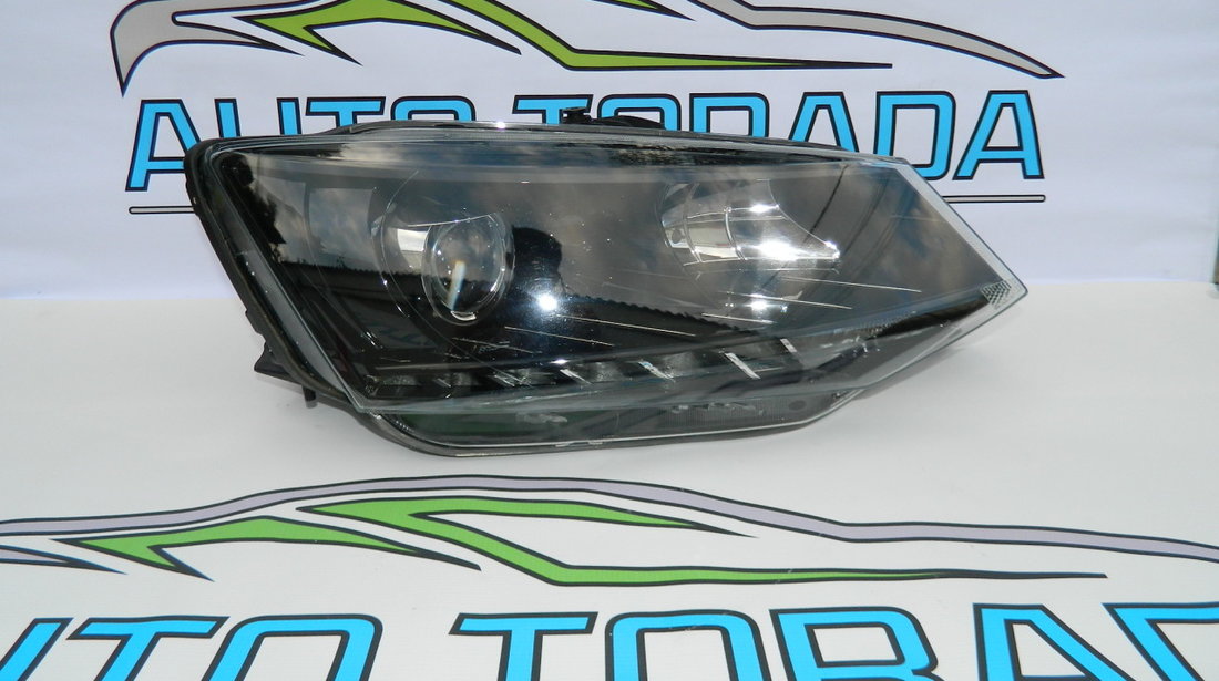 Far dreapta cu lupa si led Skoda Fabia 3 model 2014-2016 cod 6V1941016