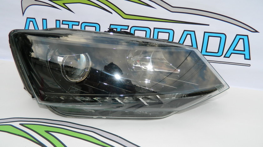 Far dreapta cu lupa si led Skoda Fabia 3 model 2014-2016 cod 6V1941016