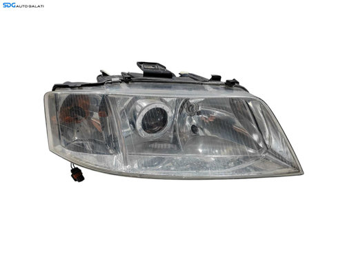 Far Dreapta cu Lupa si Xenon Audi A6 C5 1997 - 2004 Cod 08141102R 084461113R (Xenon Aftermarket si U...