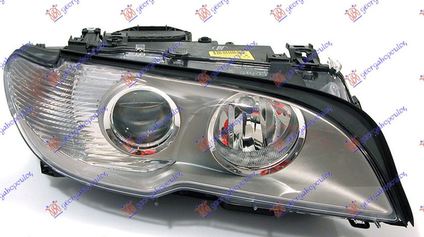 Far Dreapta Cu Xenon (Semnal Titanium Transparent) BMW E46 2003-2006