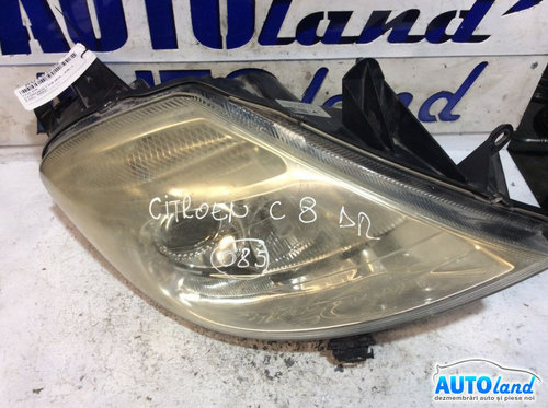 Far Dreapta Cu Xenon si Spalator,ureche Rupta Citroen C8 EA ,EB 2002