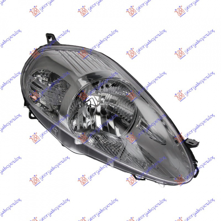 Far Dreapta Electric Cromat -2008 Fiat Grande Punto 2005-2006-2007-2008-2009-2010-2011-2012