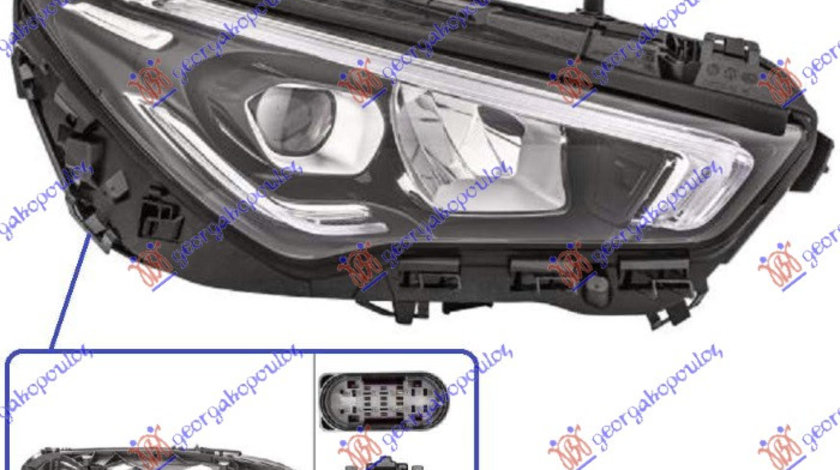 Far Dreapta Electric Full Led Mercedes CLA C118/X118 2019-2020