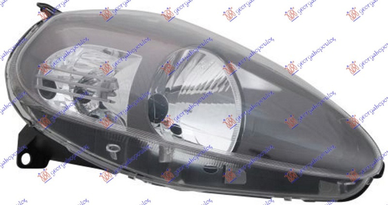 Far Dreapta Electric Gri 2008- Fiat Grande Punto 2005-2006-2007-2008-2009-2010-2011-2012