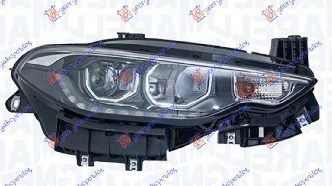 Far Dreapta Electric H7/H7 Cu Led Fiat Tipo 2016-2017-2018-2019-2020-2021