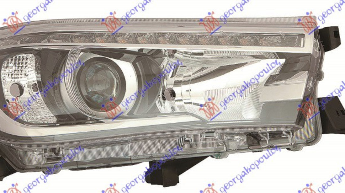 Far Dreapta Electric HB3 Cu Led Drl Toyota HiLux 2015-2016-2017-2018-2019-2020