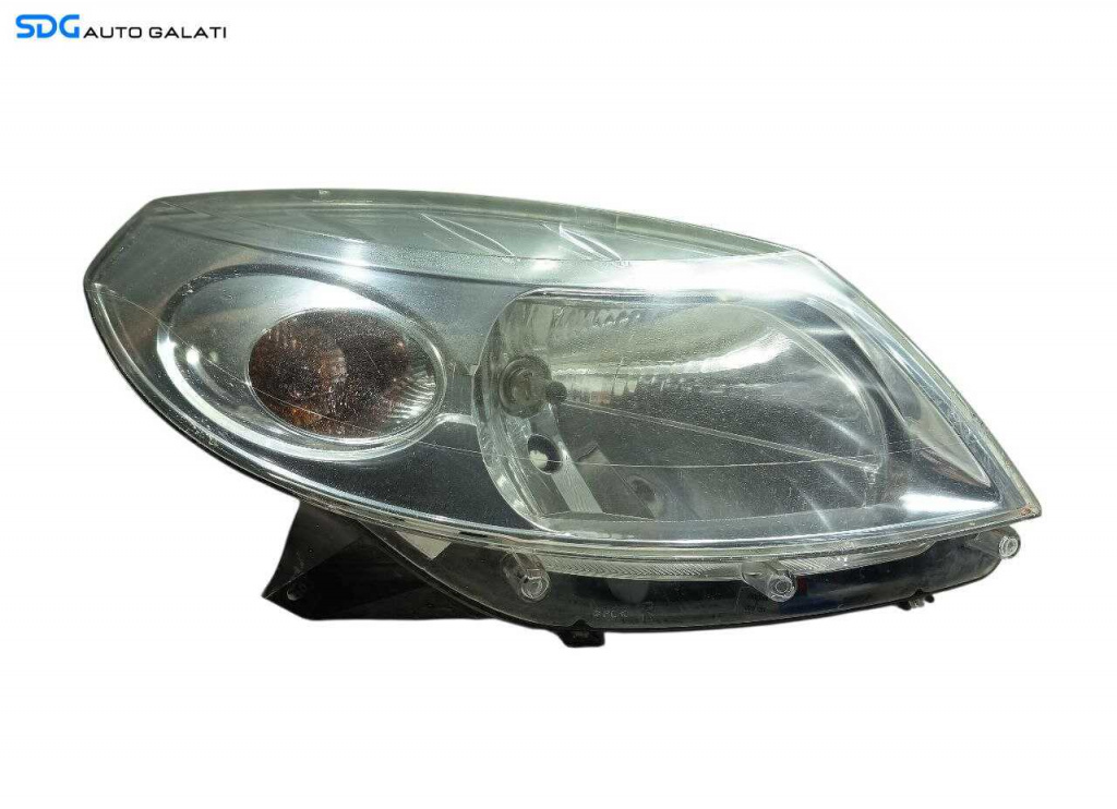 Far Dreapta EUROPA Dacia Sandero 1 2008 - 2012 Cod 8200733877 (Fisura in partea Superioara langa Prindere) [LS0066]