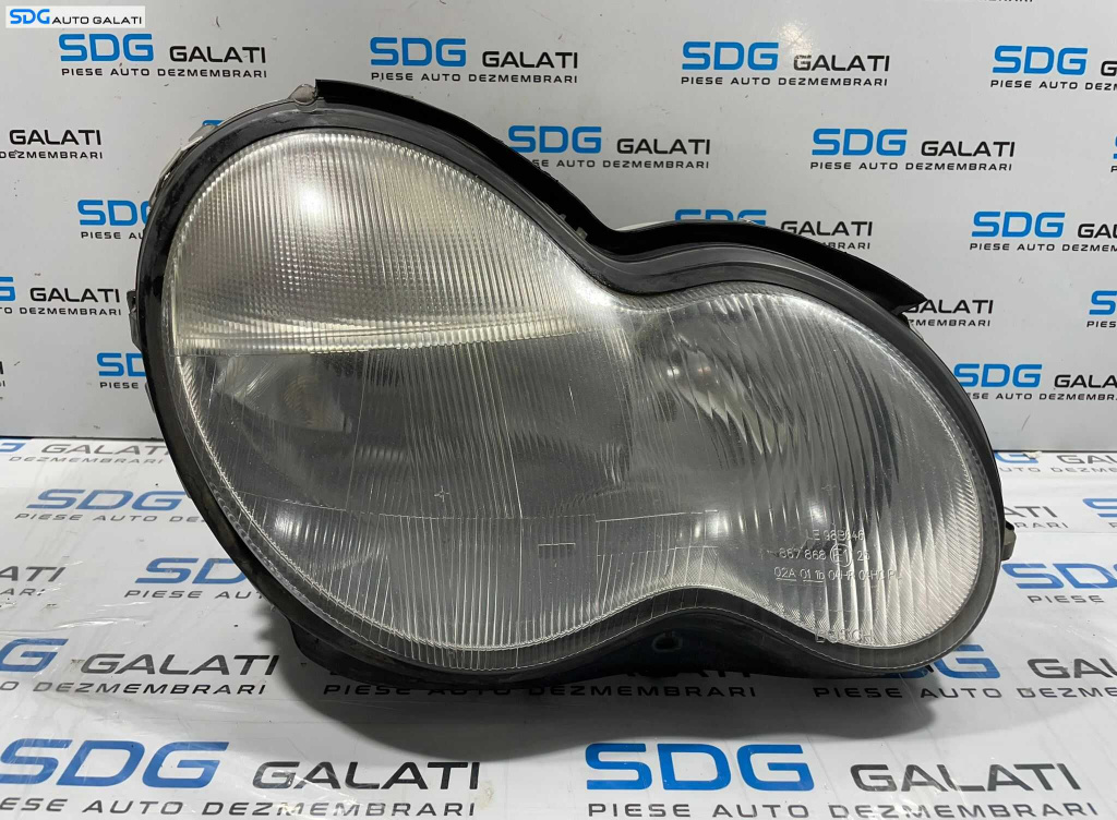 Far Dreapta EUROPA FARA Xenon Mercedes Clasa C Class W203 NFL Non Facelift 2001 - 2004 [L4593]