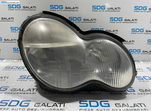 Far Dreapta EUROPA FARA Xenon Mercedes Clasa C Class W203 NFL Non Facelift 2001 - 2004 [L4593]