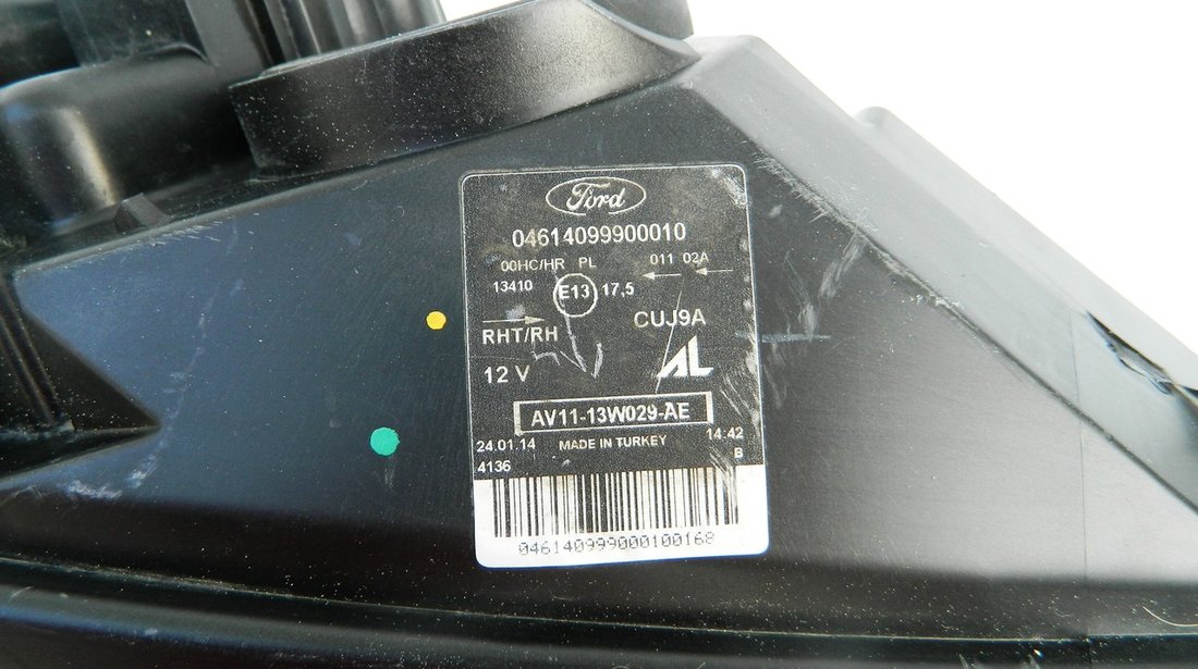 Far dreapta Ford B-Max model 2012-2015